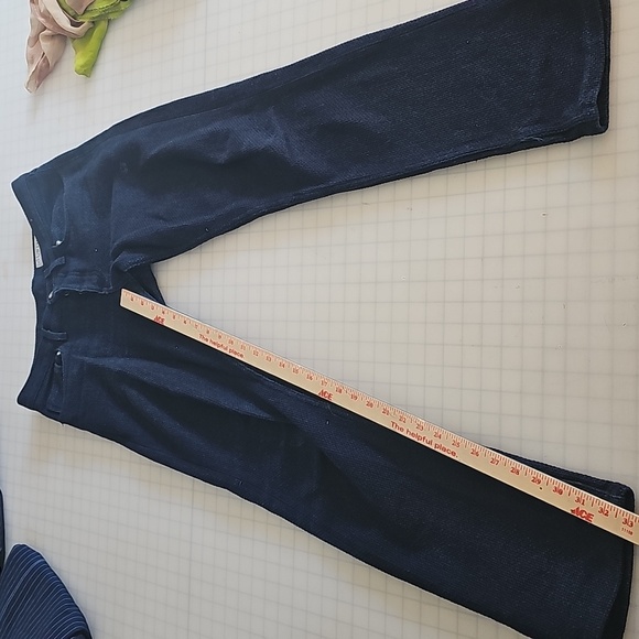 Indigo Sashiko 5 pocket - Picture 4 of 5